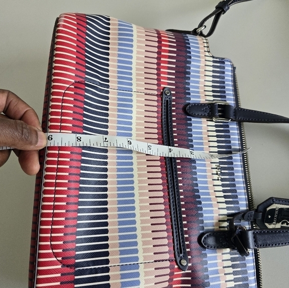 RLL Lauren ralph lauren handbag Womens Shoulder Bag Colorblock Rainbow - Picture 11 of 16